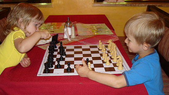 Unsere jüngsten Schachspieler
